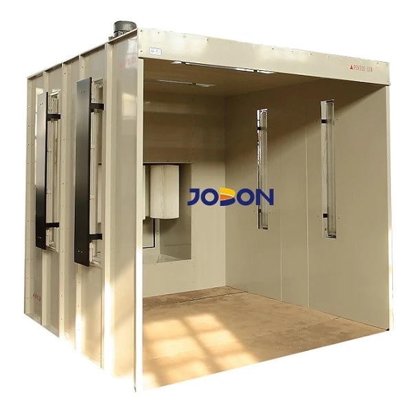 walk-in powder coat booth
