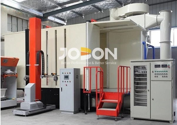 pvc powder coat booth