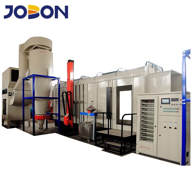 automatic powder coating booth system